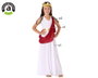 Atosa Déguisement Romaine Enfant - 5-6 Ans - Blanc