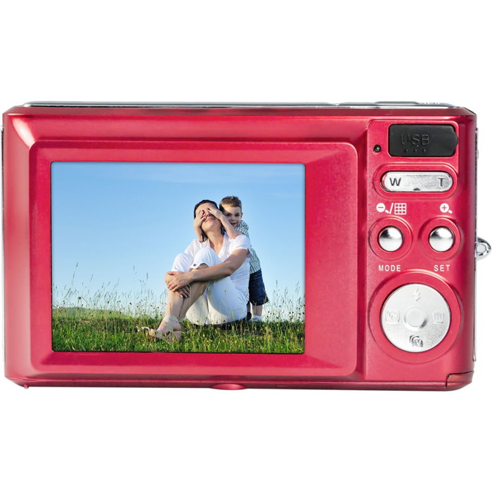 AgfaPhoto Realishot DC5200 Rouge AgfaPhoto Realishot DC5200 Rouge