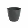 Artevasi Pot de fleurs San Remo 36 BR - 36 x 36 x 33.5 cm - Anthracite - En plastique léger et durable