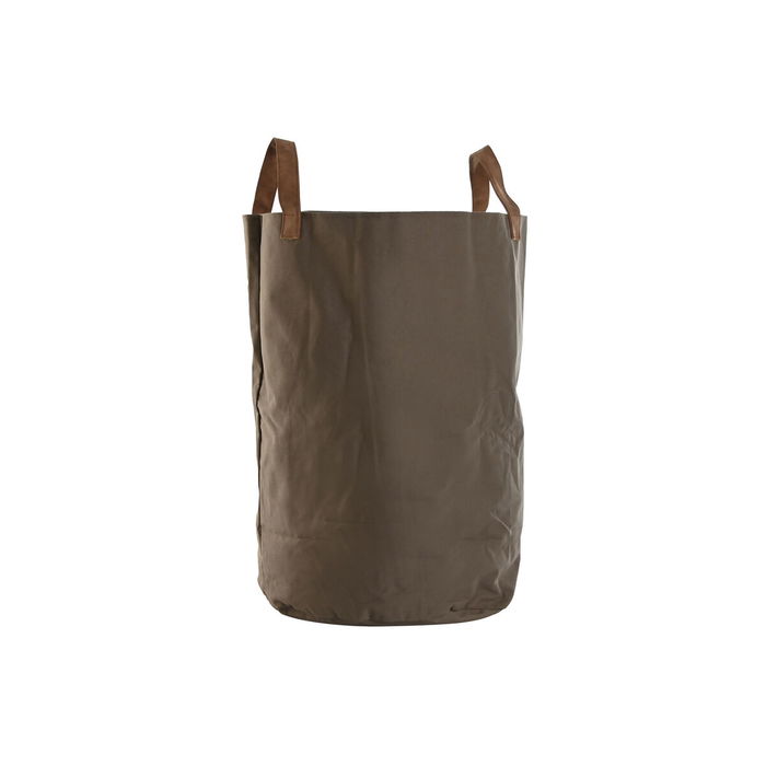 Sac à déchets de jardin Home ESPRIT Marron polialgodon Coton 40 x 40 x 60 cm