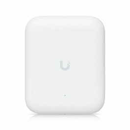 Ubiquiti Point d'Accès WiFi 7 Extérieur - 4 Flux Spatiaux, Port 2.5 GbE RJ45, Alimentation PoE+ 19W, Résistant IPX6, Boîtier Polycarbonate et Alliage d'Aluminium Blanc
