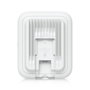 Ubiquiti Point d'Accès WiFi 7 Extérieur - 4 Flux Spatiaux, Port 2.5 GbE RJ45, Alimentation PoE+ 19W, Résistant IPX6, Boîtier Polycarbonate et Alliage d'Aluminium Blanc