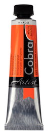 Cobra Peinture à l'huile miscible à l'eau Orange permanent 266, 40 ml