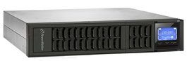 PowerWalker UPS en ligne VFI 1000 CRM LCD - 1000VA / 800W, Onduleur à double conversion, Sortie sinusoïdale pure, 4x 12V/9Ah, pour rack 19" ou tour