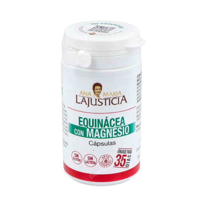 ANA MARIA LAJUSTICIA Echinacea Avec Magnésium 70 Gélules - Complément Alimentaire Système Immunitaire ANA MARIA LAJUSTICIA Echinacea Avec Magnésium 70 Gélules - Complément Alimentaire Système Immunitaire