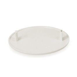 Solera Tapa ronde pour boîte ø60mm en plastique blanc