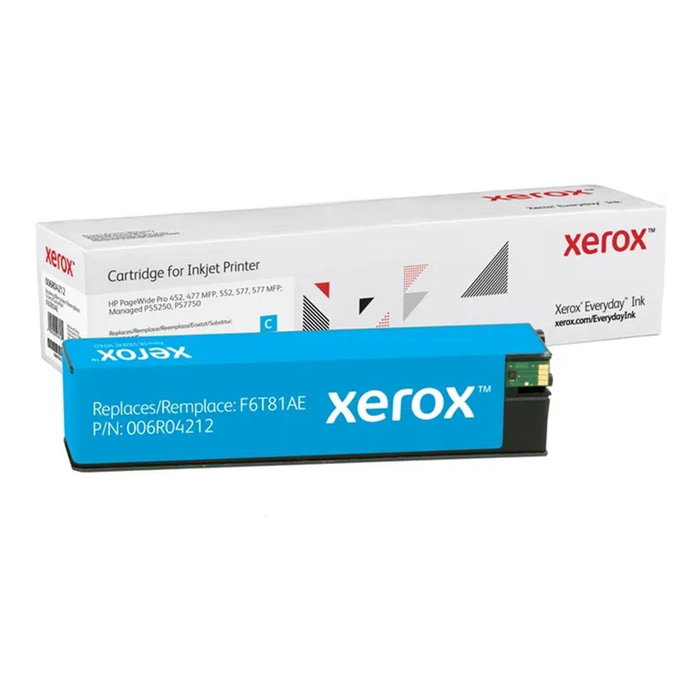 Xerox Everyday Toner Cartouche Cyan Compatible HP PageWide Pro 452/477 - 006R04212 Xerox Everyday Toner Cartouche Cyan Compatible HP PageWide Pro 452/477 - 006R04212