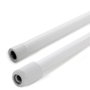 Poteau Extensible Suspension Rail Spots LED 75-150 cm - Blanc