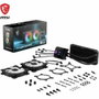 MSI MPG CORELIQUID D240 Kit de refroidissement liquide avec écran LCD et 240 mm de radiateur