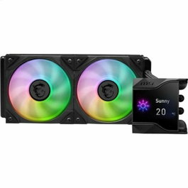 MSI MPG CORELIQUID D240 Kit de refroidissement liquide avec écran LCD et 240 mm de radiateur