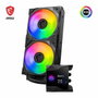 MSI MPG CORELIQUID D240 Kit de refroidissement liquide avec écran LCD et 240 mm de radiateur
