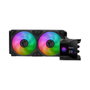 MSI MPG CORELIQUID D240 Kit de refroidissement liquide avec écran LCD et 240 mm de radiateur
