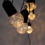 Home Deco Factory Guirlande lumineuse intérieur/extérieur 10 LED blanc chaud