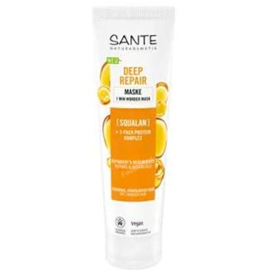 SANTE Mascarilla Capilar 1 Min Reparación Profunda Escualeno 150 ml SANTE Mascarilla Capilar 1 Min Reparación Profunda Escualeno 150 ml