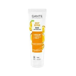 SANTE NATURKOSMETIK Mascarilla Capilar 1 Min Reparacion Profunda Masque capillaire réparation profonde en 1 minute avec squalène 150 ml, pour cheveux, vegan