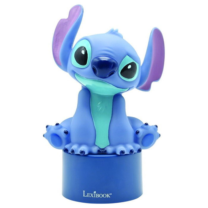 LEXIBOOK Veilleuse et Haut-parleur Stitch Disney Bleu