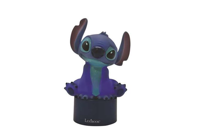 LEXIBOOK Veilleuse et Haut-parleur Stitch Disney Bleu