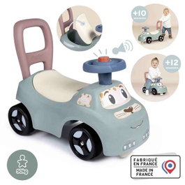 Smoby Little Smoby 50x20x27 cm, Corre-pasillos jouet en plastique pour enfant à partir de 12 mois, caisse et instructions en espagnol, portugais, assemblage nécessaire