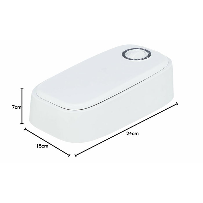 Mangeoir pour animaux Trixie Blanc Noir Plastique 300 ml