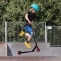 Color Baby Patinette Stunt Evolution en aluminium avec roues de 100 mm