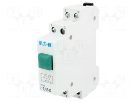 EATON ELECTRIC Commutateur à bouton-poussoir vert 230VAC 16A
