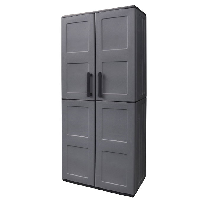 ART PLAST Armoire en résine haute 68x37x163 cm Gris Oscuro ART PLAST Armoire en résine haute 68x37x163 cm Gris Oscuro