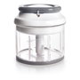 Ibili Picador rapide rotatory – Plastique et acier inoxydable – 3 lames – Ø12,5 x 13 cm