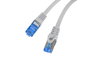Lanberg Latiguillo - Câble réseau Cat.6A S/FTP 25 cm gris CCA LSZH 10 Gigabit Ethernet