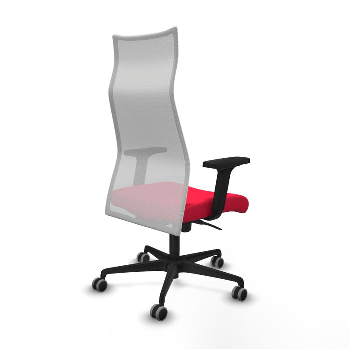 Piqueras y Crespo Chaise de Bureau Albacete Rouge et Blanc
