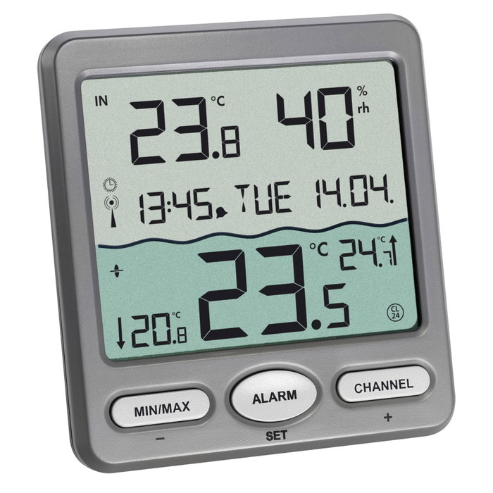 Tfa VENICE Thermomètre de piscine sans fil 30.3056.10 Tfa VENICE Thermomètre de piscine sans fil 30.3056.10