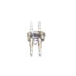 Edm Connecteur tube flexilux/flexiled 2 vias 13 mm punta-punta transparent