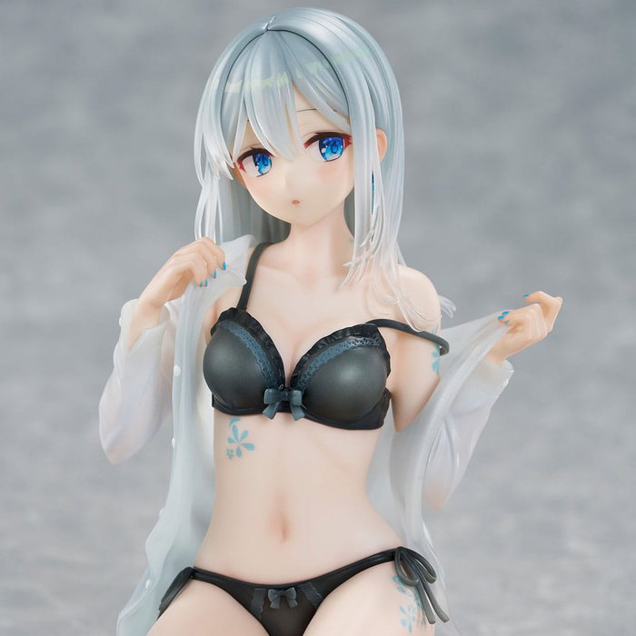 Original Character statuette PVC 1/7 Silver-Haired Girl Sky Blue Morning Special Outfit Ver. by Fuumi Illustration 16 cm Original Character statuette PVC 1/7 Silver-Haired Girl Sky Blue Morning Special Outfit Ver. by Fuumi Illustration 16 cm
