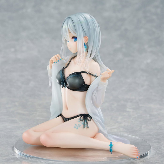 Original Character statuette PVC 1/7 Silver-Haired Girl Sky Blue Morning Special Outfit Ver. by Fuumi Illustration 16 cm Original Character statuette PVC 1/7 Silver-Haired Girl Sky Blue Morning Special Outfit Ver. by Fuumi Illustration 16 cm