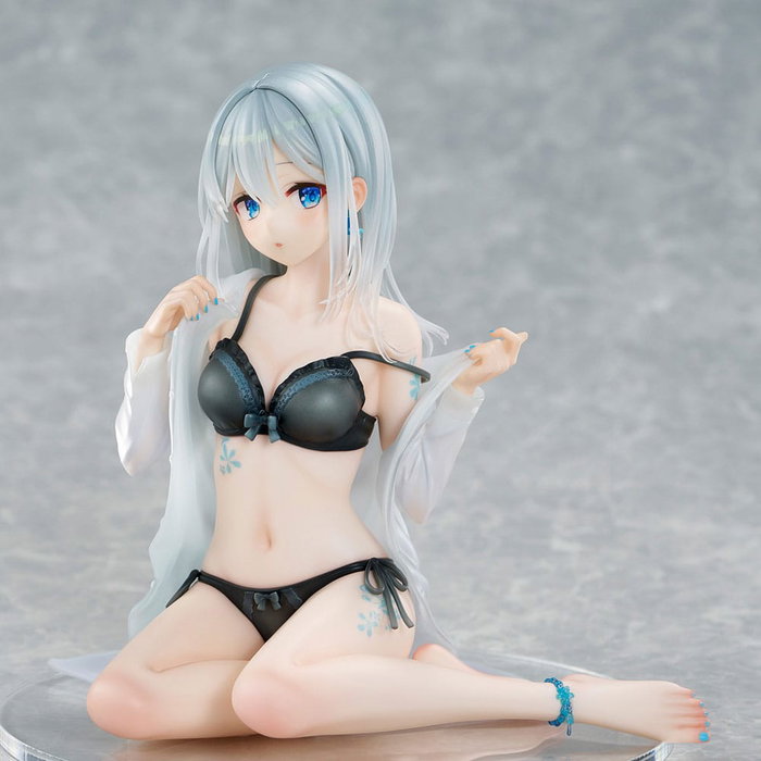 Original Character statuette PVC 1/7 Silver-Haired Girl Sky Blue Morning Special Outfit Ver. by Fuumi Illustration 16 cm Original Character statuette PVC 1/7 Silver-Haired Girl Sky Blue Morning Special Outfit Ver. by Fuumi Illustration 16 cm