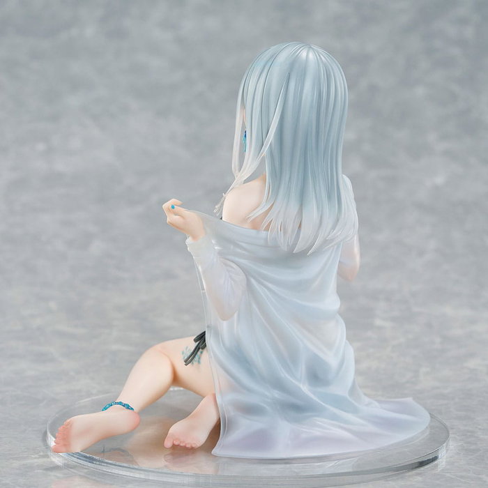 Original Character statuette PVC 1/7 Silver-Haired Girl Sky Blue Morning Special Outfit Ver. by Fuumi Illustration 16 cm Original Character statuette PVC 1/7 Silver-Haired Girl Sky Blue Morning Special Outfit Ver. by Fuumi Illustration 16 cm
