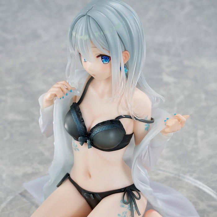 Original Character statuette PVC 1/7 Silver-Haired Girl Sky Blue Morning Special Outfit Ver. by Fuumi Illustration 16 cm Original Character statuette PVC 1/7 Silver-Haired Girl Sky Blue Morning Special Outfit Ver. by Fuumi Illustration 16 cm