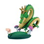 BANPRESTO Ichibansho Dragon Ball - Figure Oolong et Shenron (Dragon History II) 14 cm - Anime Collection