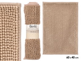 Berilo Tapis de Bain Marron 40x60 cm (Set de 12)