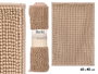 Berilo Tapis de Bain Marron 40x60 cm (Set de 12)
