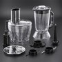Russell Hobbs 24730-56 Robot Culinaire Multifonction Desire - Batteur, Hachoir, Trancheur (Rouge et Noir)