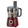 Russell Hobbs 24730-56 Robot Culinaire Multifonction Desire - Batteur, Hachoir, Trancheur (Rouge et Noir)