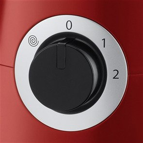 Russell Hobbs 24730-56 Robot Culinaire Multifonction Desire - Batteur, Hachoir, Trancheur (Rouge et Noir)