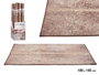 Giftdecor Tapis Marron 150x100 cm avec Taches Dorées (Set de 9)