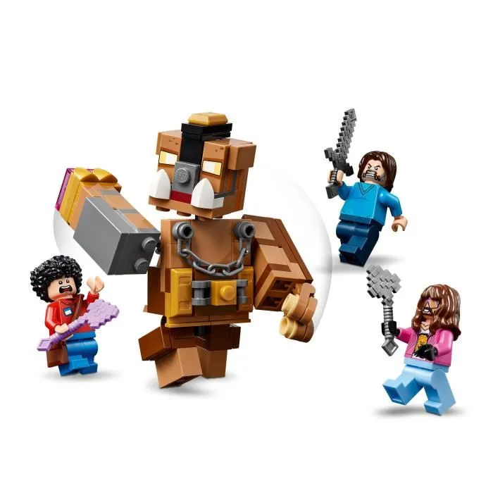 Lego Minecraft 21272 Le Ring du Manoir des Bois - Set de construction avec figurines inspiré du film pour enfants à partir de 10 ans