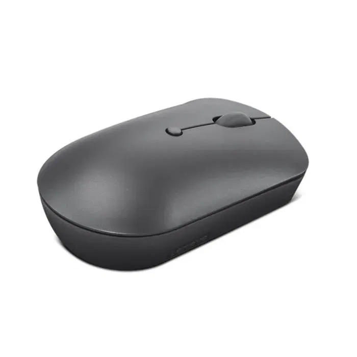 Lenovo 540 - Souris sans fil compacte ambidextre avec recharge USB-C en gris - Détection de mouvement optique pour bureau et domicile