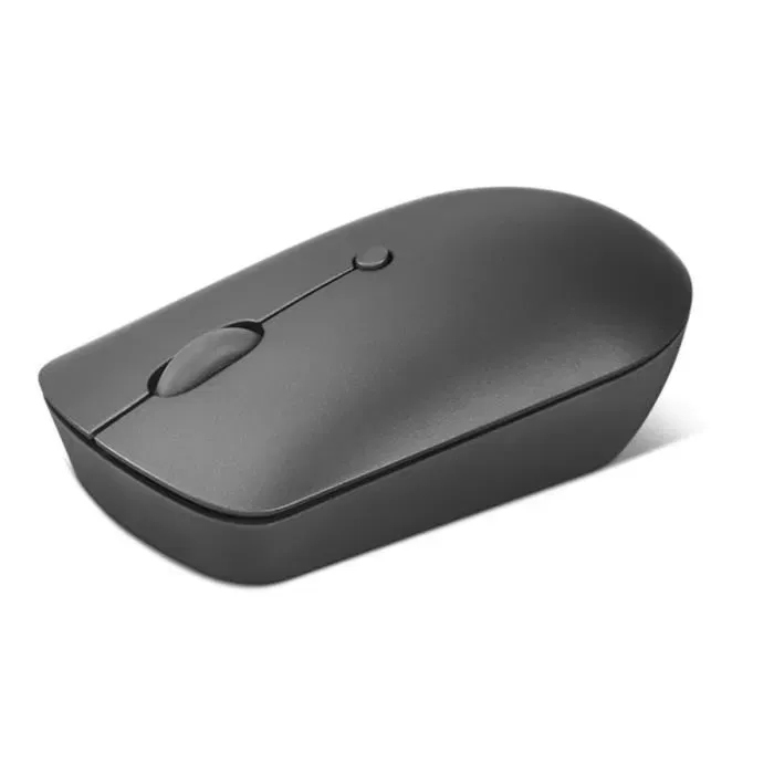 Lenovo 540 - Souris sans fil compacte ambidextre avec recharge USB-C en gris - Détection de mouvement optique pour bureau et domicile