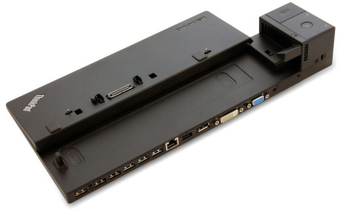 Lenovo ThinkPad Pro Dock avec adaptateur secteur 65W, USB, Ethernet et VGA Lenovo ThinkPad Pro Dock avec adaptateur secteur 65W, USB, Ethernet et VGA