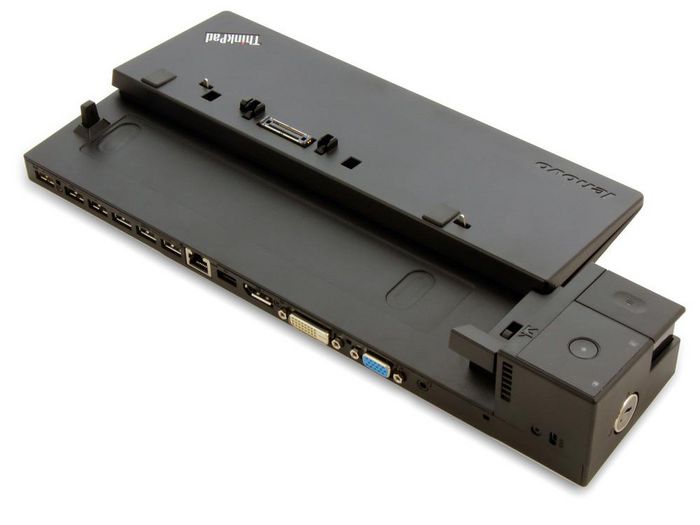 Lenovo ThinkPad Pro Dock avec adaptateur secteur 65W, USB, Ethernet et VGA Lenovo ThinkPad Pro Dock avec adaptateur secteur 65W, USB, Ethernet et VGA