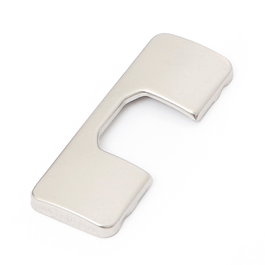 HERRAJES ALK Puma/Tigra Tapa de cubrecazoleta pour interrupteur, finition nickel