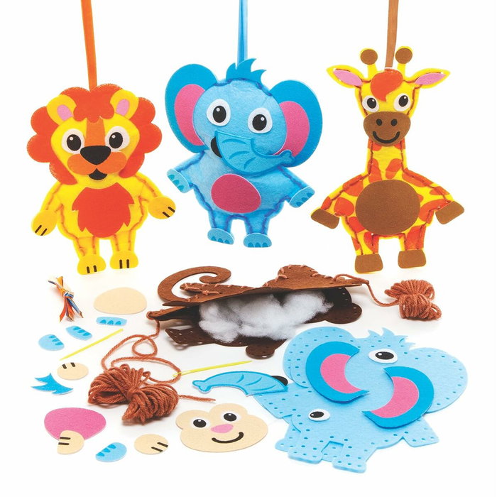 Ensemble pour activités manuelles animaux Ensemble pour activités manuelles animaux